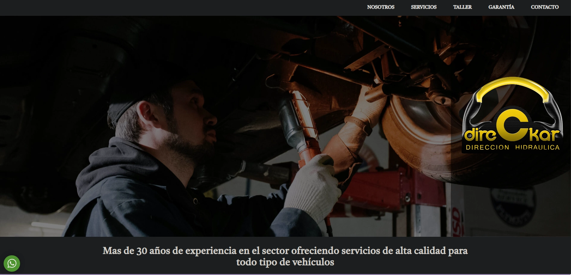 Sitio web de DireCkar